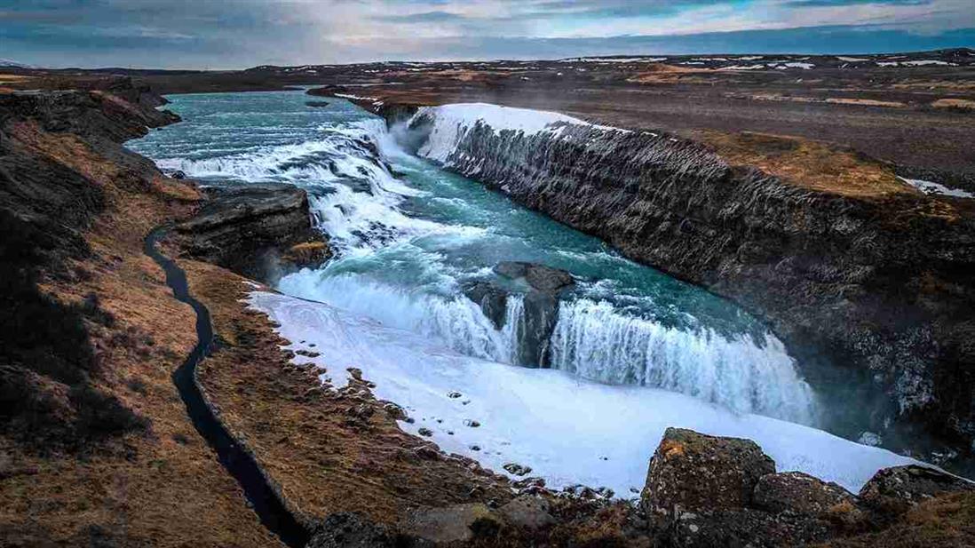 Gullfoss Waterfall