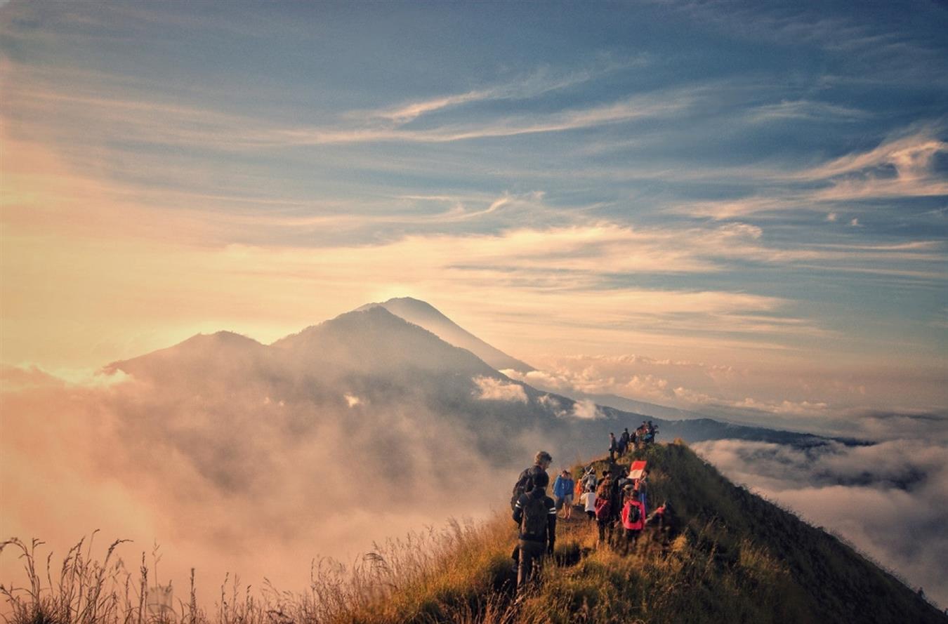 volcano trekking tours in Mount Batur, Bali